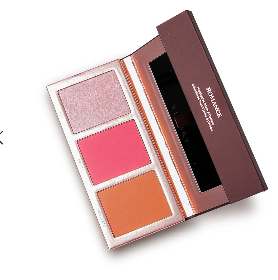 ROMANCE HIGHLIGHTER/CONTOUR/BLUSHER PALETTE – VHB202