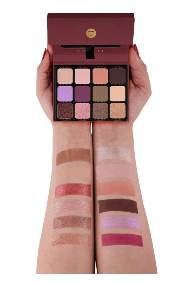 12 COLOR EYESHADOW ROSE EDIT – VED02